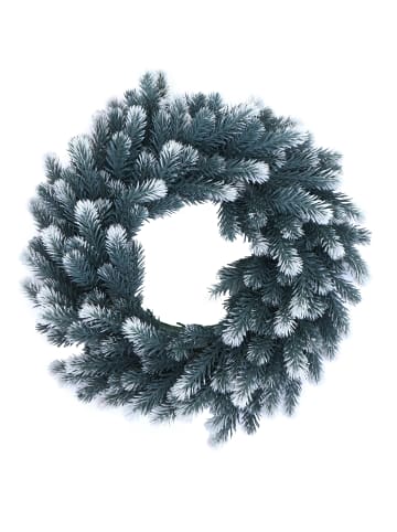 MCW Künstlicher Kranz O98, Tanne mit Schnee