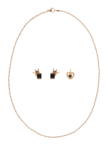 faina Women Jewelry Set in gold