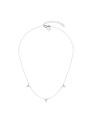 Tamaris Halskette Sparkle Flowers in silber