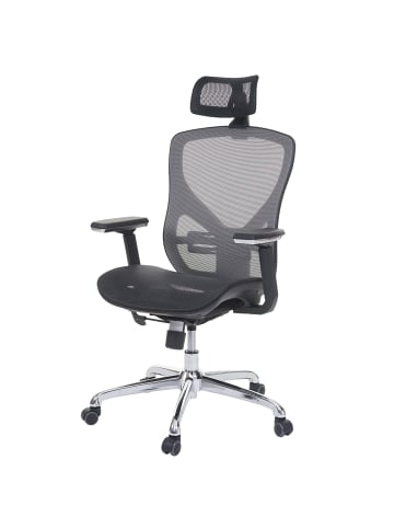 MCW Bürostuhl A61 mit Sliding-Funktion, Schwarz/grau