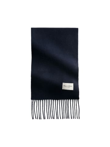 Marc O'Polo Gewebter Wollschal in Martime Blue