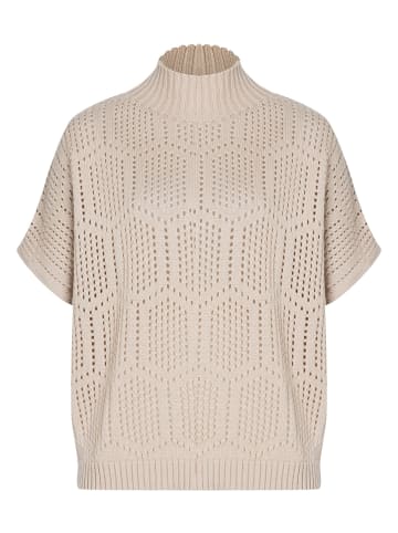 More & More Ajourpullover in almond