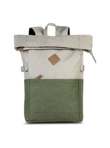 Worldpack Campus Style Daypack 50 cm Laptopfach hellgrau-khaki