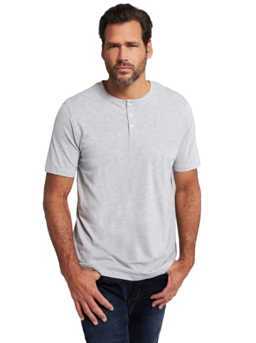 JP1880 Kurzarm T-Shirt in grau melange