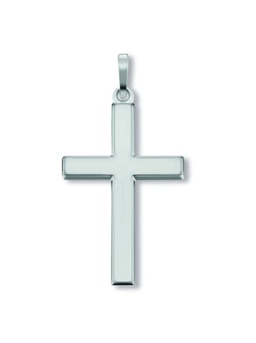 ONE ELEMENT  Kreuz Anhänger aus 925 Silber in silber