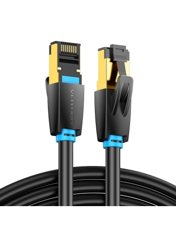 Vention Cat 8-Ethernet-Kabel High-Speed-Internet-Netzwerk-Patchkabel in Schwarz