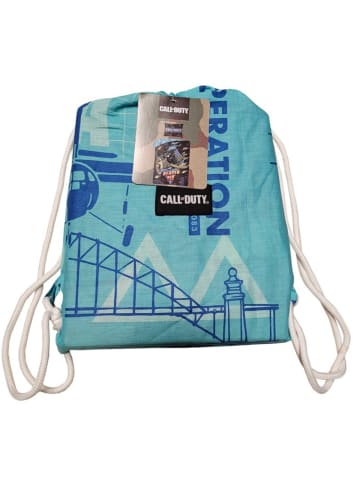 COFI 1453 Call Of Duty Bettwäsche Set aus Baumwolle Bettdeckenbezug 140 × 200 in Blau