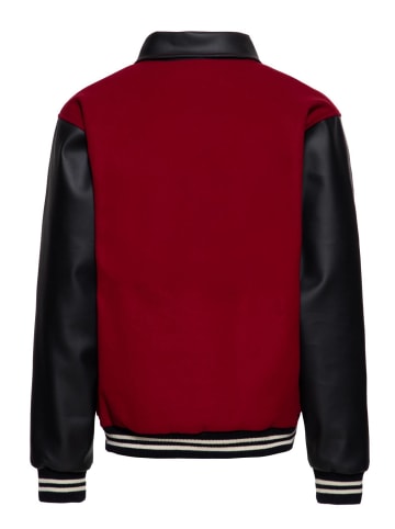 King Kerosin King Kerosin Collegejacke in bordeaux