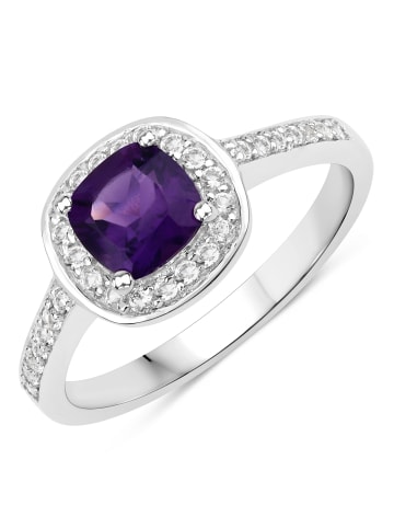 Rafaela Donata Ring Sterling Silber Amethyst Topas weiß in silber