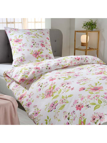 Traumschlaf Bettwäsche Fleur in weiss