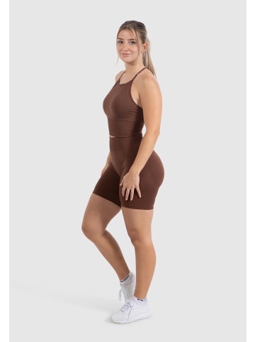 SMILODOX Top Maria Solid in Braun