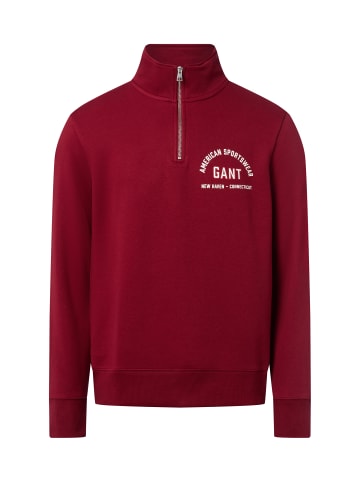 Gant Sweatshirt in bordeaux