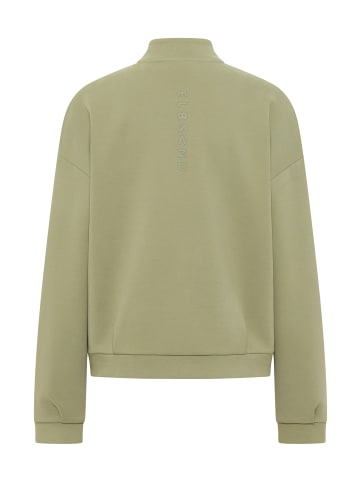ELBSAND Zip-Jacke mit Stehkragen Jalma in Green Leaf