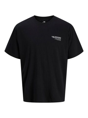 JACK & JONES PLUS T-shirt in Black