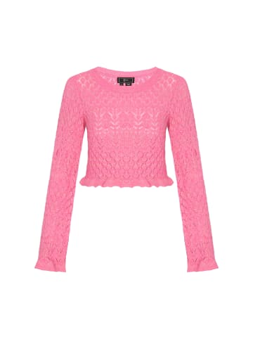 faina Women Sweater in pink gold