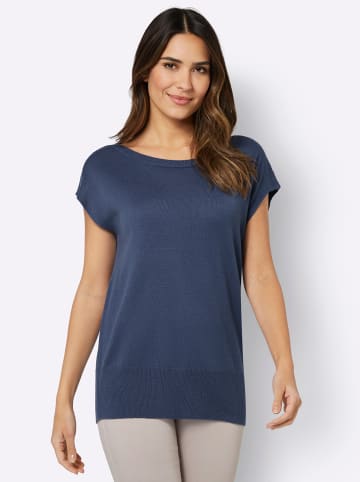 Sieh an! Pullunder in jeansblau