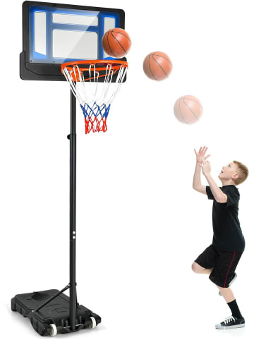 COSTWAY 90-210 cm Basketballständer in Blau