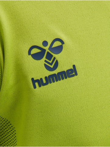 Hummel Hummel T-Shirt Hmllead Multisport Erwachsene Dehnbarem Nahtlosen in LIME PUNCH