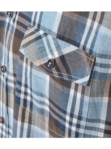 CASAMODA KaroHemd für Herren in blau