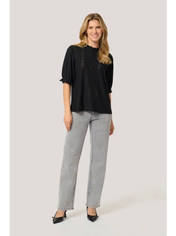 Cream Kurzarm-Bluse CRMianna Regular fit in Pitch Black