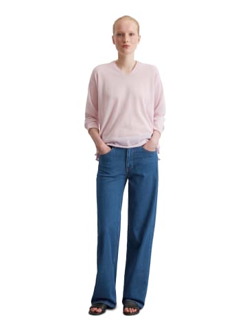 Marc O'Polo Feinstrick-Pullover loose in Pale Lilac