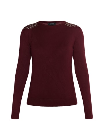 usha BLACK LABEL Damen Strickpullover in Weinrot