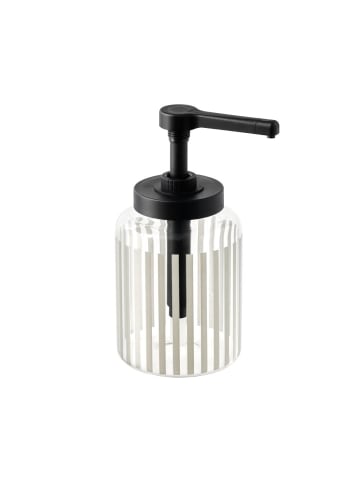 APS Dosierspender DISPENSA Ø 13 x 22 cm in transparent/schwarz
