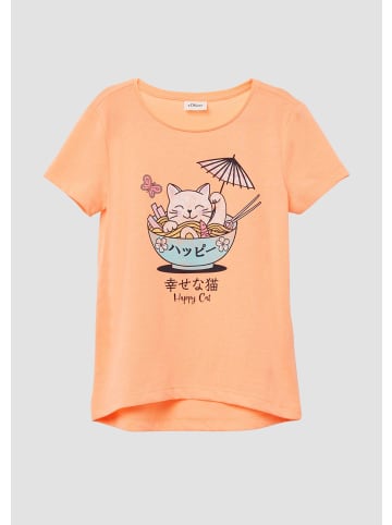 s.Oliver T-Shirt in 0068_orange