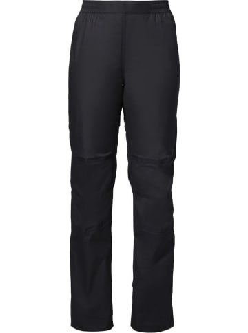 Vaude Regenhose Drop Pants Ii in Schwarz