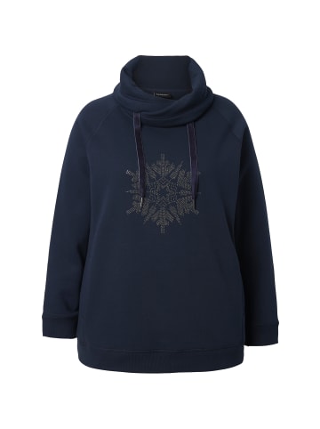 Ulla Popken Sweatshirt in marine