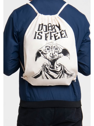 Logoshirt Rucksack Harry Potter - Dobby Is Free in altweiss