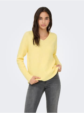 ONLY Strickpullover in Mellow Yellow 1