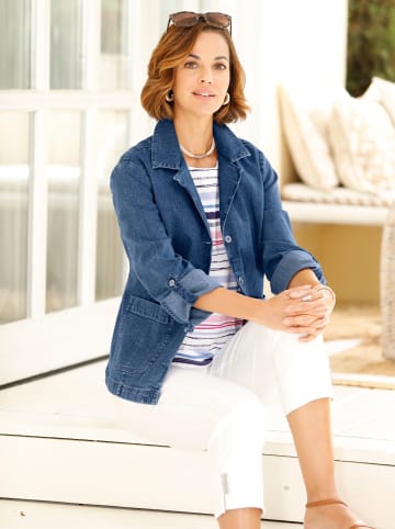 WITT WEIDEN Jeans-Blazer in blue-bleached