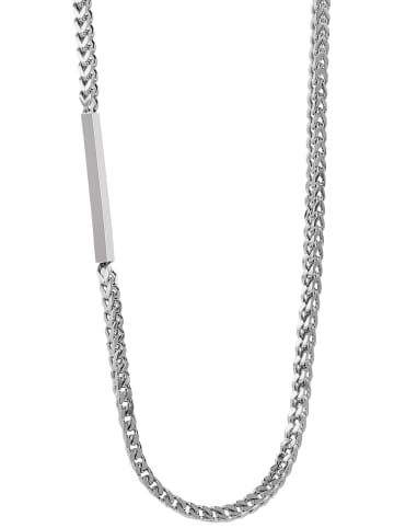 Adeliás Unisex Halskette aus Edelstahl 60 cm in silber