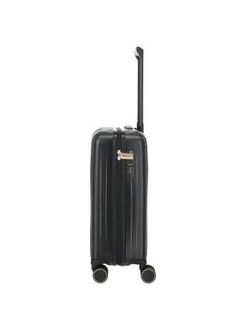 travelite BARBARA Novelty - 4-Rollen-Kabinentrolley S 55 cm (schwarz) in schwarz