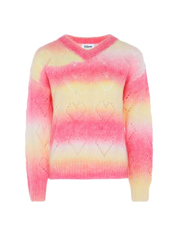 Sidona Sweater in ROSA GELB MEHRFARBIG