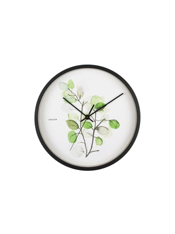 Karlsson Wanduhr Botanical Eucalyptus - Grün - Ø26cm