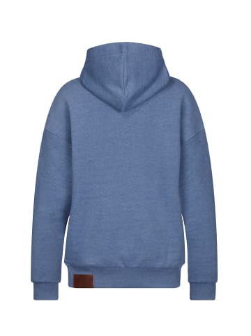 naketano Oversize-Hoody Big Ina 20 Blue Melange