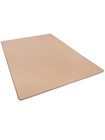Snapstyle Velours-Teppich Joy in hellbraun