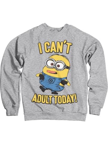 Minions Pullover in Grau