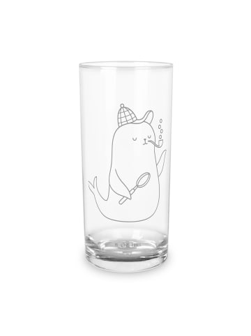 Mr. & Mrs. Panda Glas Robbe Sherlock ohne Spruch in Transparent