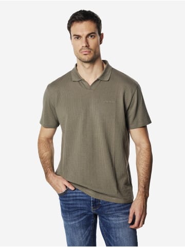 KOROSHI Normal polo fancy basic Ã¼bergrÃ¶sse in khaki