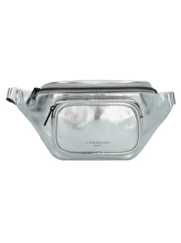 LIEBESKIND BERLIN Lila Gürteltasche Leder 23 cm in silver