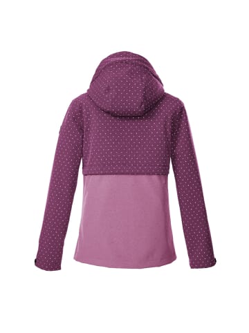 Killtec Übergangsjacke mit Kapuze in himbeere