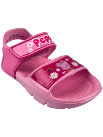 Peppa Pig Sandalen Peppa Pig mit Klettverschluss in Pink