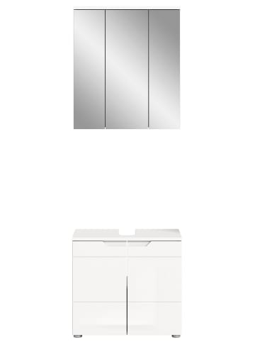 ebuy24 Badmöbelset Solero Weiß 63 x 34 cm