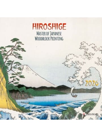 TUSHITA Kalender - Hiroshige - Japanese Woodblock Printing 2026