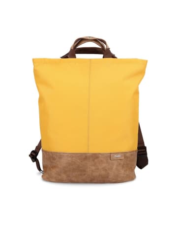 Zwei Olli Daypack 38 cm Laptopfach yellow