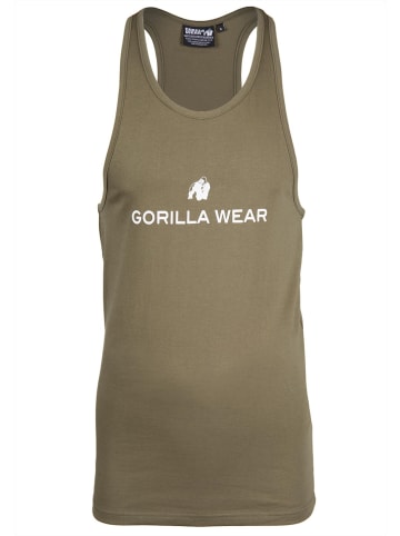 Gorilla Wear Muskelshirt - Carter Stretch - Armeegrün