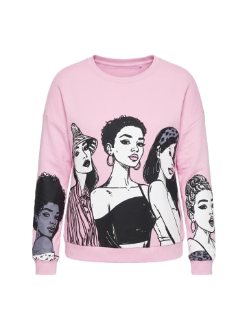 MIAMODA Sweatshirt in altrosa
